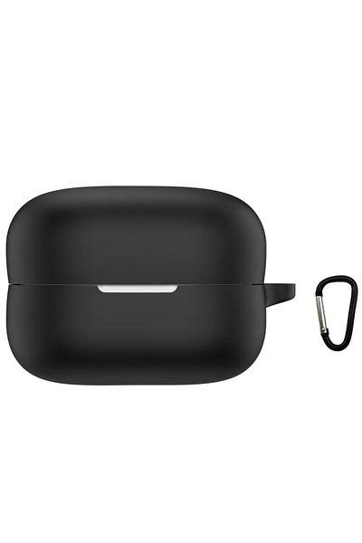 THD Wireless audio headset case, THD, compatible with Sony LinkBuds Fit WF-LS910N, silicone, black