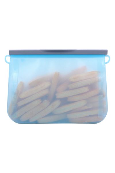 OEM Pungă reutilizabilă pentru alimente, 1.5L, Bleu