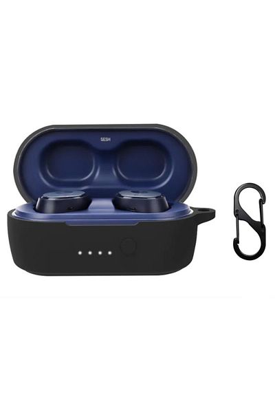 THD THD brand silicone case for Skullcandy Push SESH EVO headphones, black color