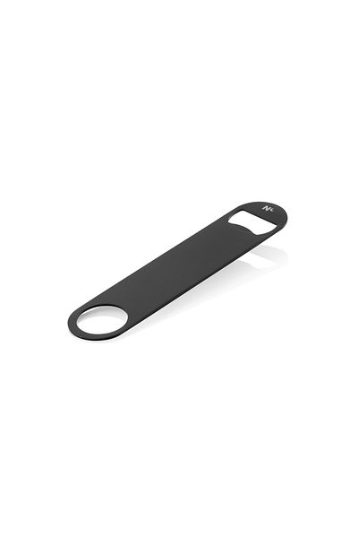adhoreca Bottle Opener NOCTURN, Black Matte Stainless Steel, 18 cm