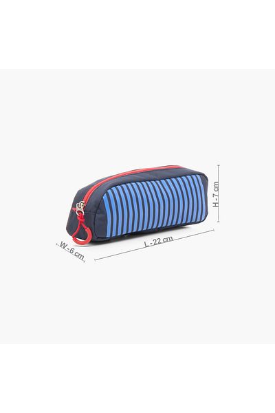 Red Bull Printed Pencil Pouch with Zip Closure