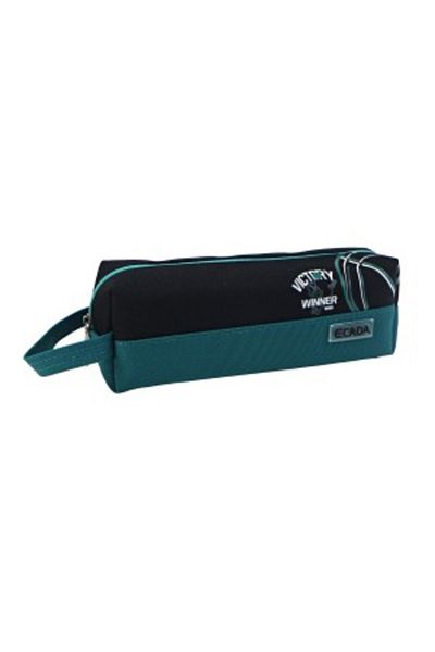 Ecada Pencil Case Pouch, Dimensions 21x6.5x7 Cm, Polyester Material, Multicolor