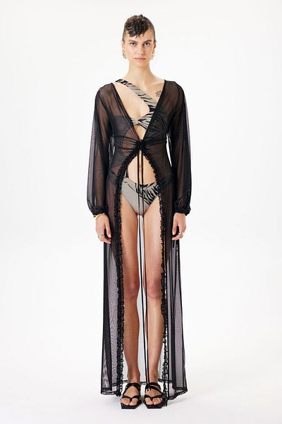 IAMNOTBASIC Solara Pareo - Bright Black