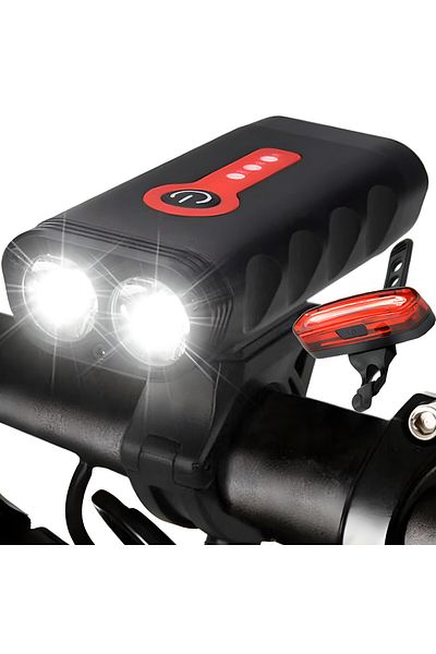 OEM LED bike light kit, 1800 lumens, IP65 waterproof, 4 lighting modes