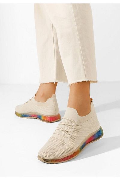 B T Shoes Women's sports shoes Vadia beige