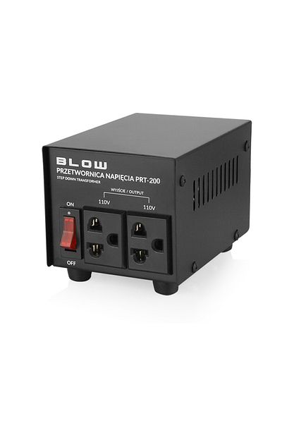 Blow Blow PRT-200W Voltage Converter Transformer 220V to 110V with Switch, Power 200W