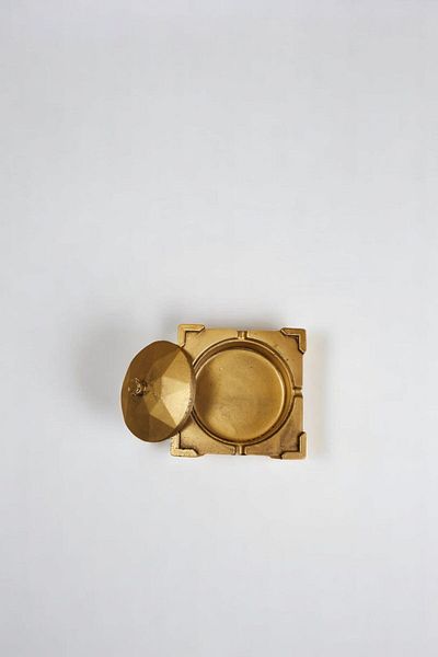 Evene Scrumieră Aur Culoare Antică Scrumieră Decorativă Model 11