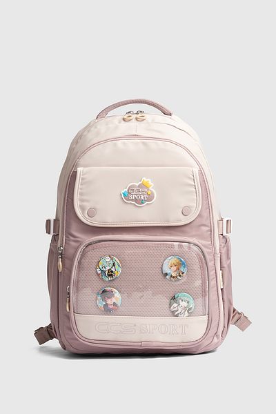 ÇÇS Ççs 51959 School Backpack Student Daily Travel Holiday Sports Walking Trip Purple