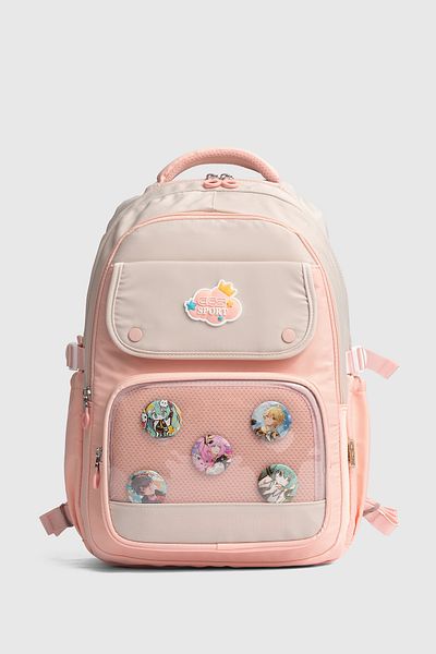 ÇÇS Ççs 51959 School Backpack Student Daily Travel Holiday Sports Walking Trip Pink