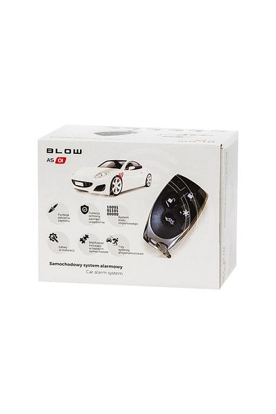 Blow Car alarm, BLOW, Model AS1, Black