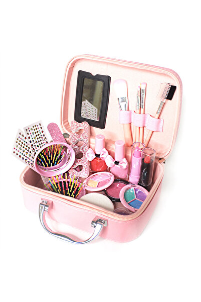 Lila Rossa Trusa beauty Hi Lila Rossa girls, makeup copii si unghii, solubile in apa, machiaj sirena, pentru co