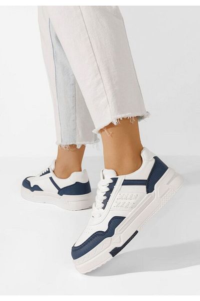 B T Shoes Teniși dama Mariema bleumarin