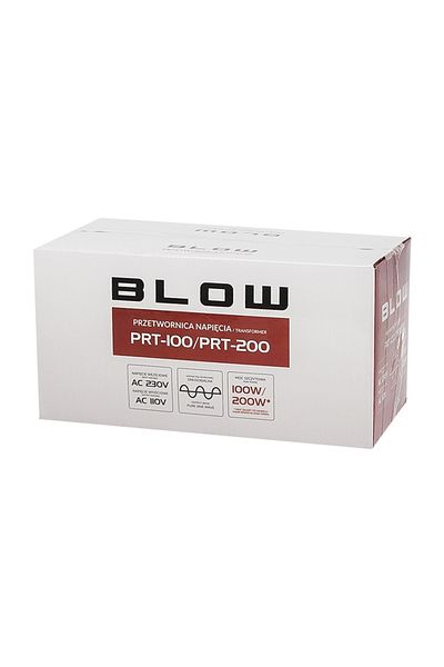 Blow Blow PRT-200W Voltage Converter Transformer 220V to 110V with Switch, Power 200W