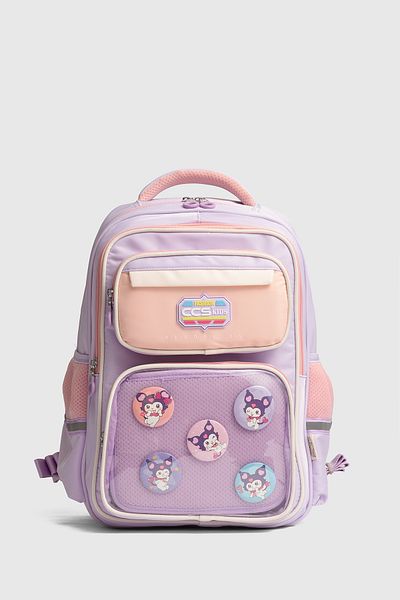 ÇÇS Ççs 51923 School Backpack Student Daily Travel Holiday Sports Walking Trip Purple