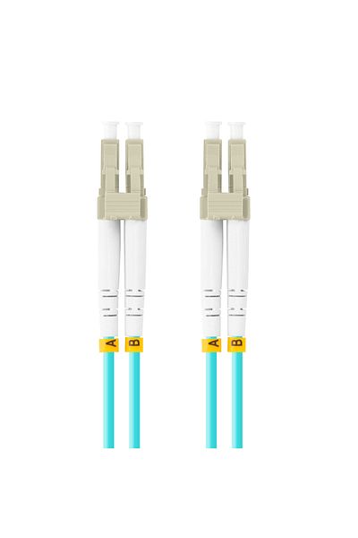 Lanberg Cablu de rețea cu fibră optică cu lungimea de 5 m și conectori LC/UPC-LC/UPC, Lanberg Z32330, MM, DUPLEX