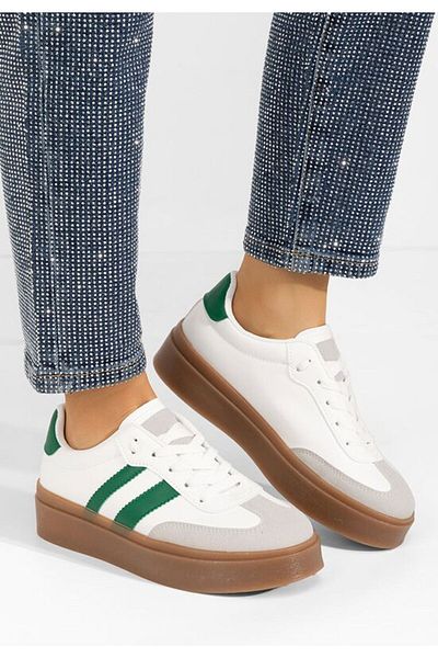 B T Shoes Teniși dama Namy V2 albi