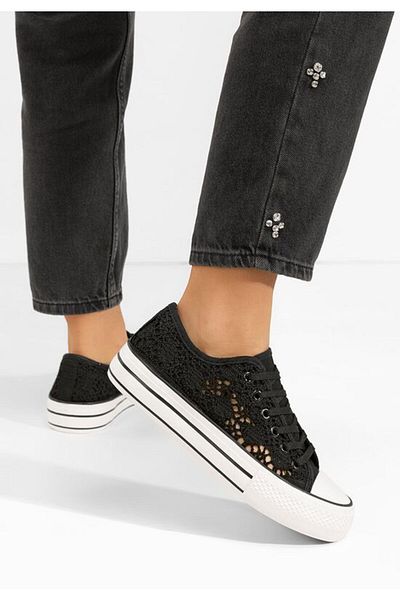 B T Shoes Tenisi dama Mylanca negri