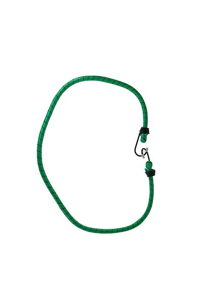 OEM Elastic strap FS-13906, 12mm X 100cm, for anchoring and fastening, general purpose, green