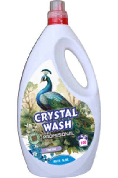 Crystal Wash Fresh Laundry Detergent For Whites 5 L