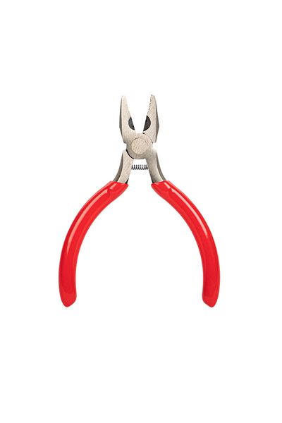 XTREME Precision pliers, spring-loaded, Xtreme 00546, 130mm, serrated gripping surface, red