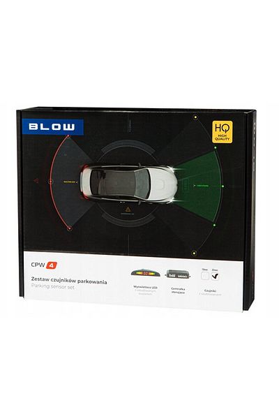 Blow Parking sensor kit 26-321, black, diameter 19mm