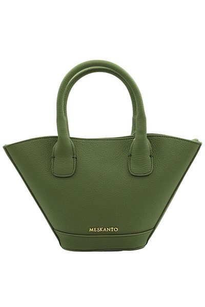 Meskanto Bouquet Genuine Leather Hand and Shoulder Bag with Strap