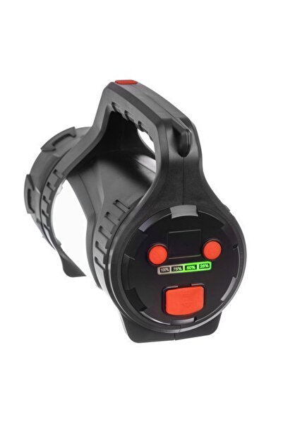 ideal STORE idealSTORE LED Flashlight with 8000mAh Power Bank, 500m Lighting Range, 1200 Lumens, Reinforced Housing,