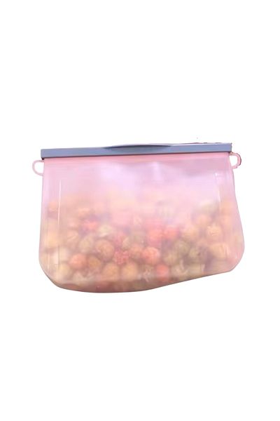 OEM Pungă reutilizabilă pentru alimente, 1.5L, Roz