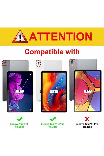 G Golden Case Lenovo Tab P11/P11 plus 11 inch silicone tablet case, matte white