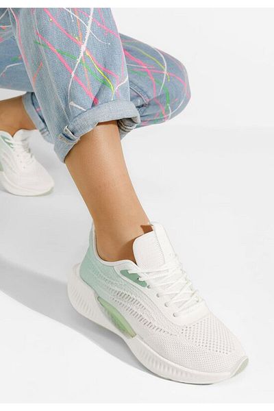 B T Shoes Women's Korelea green sneakers