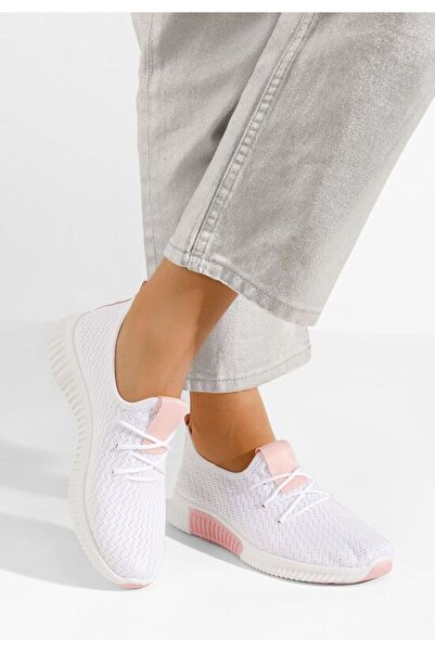 B T Shoes Adidasi dama Lemea V3 albi