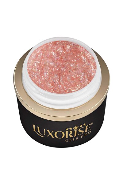 LUXORISE Gel Design 3D LUXORISE - Strălucire Regală, Nisip Strălucitor 5ml