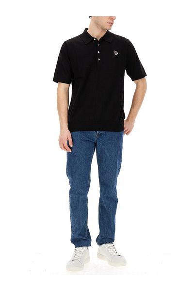 Paul Smith Polo Shirt With Zebra Patch