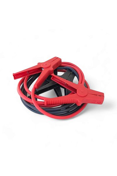 COBI SMART® Car jump starter cable set, 2.5 m x 16 mm, 200A tip, copper-plated aluminum, for 6V and 12V