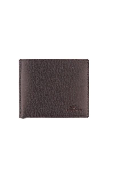Cangurione Brown Genuine Leather Men's Wallet with Card Holder