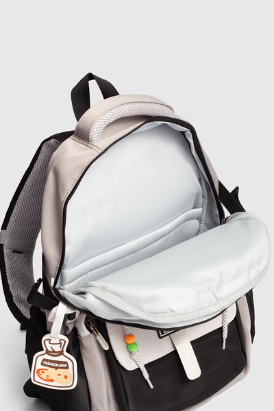 Fiyaka Ççs 51939 School Backpack Student Daily Travel Holiday Sports Walking Trip Gray