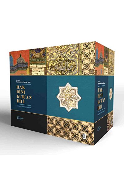 Ketebe Hak Dini Kur'an Dili (8 Cilt Kutulu Set) - Elmalılı Muhammed Hamdi Yazır