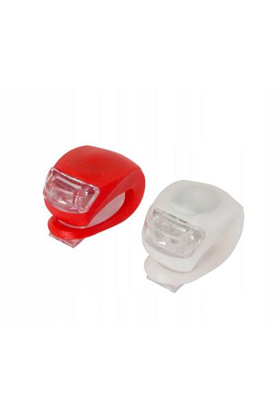 ESPERANZA Bicycle safety lights, Esperanza, LED 3 lighting modes, silicone, set of 2 pieces