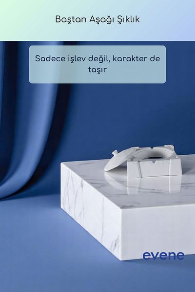 Evene Scrumieră Aur Culoare Antică Scrumieră Decorativă Model 11