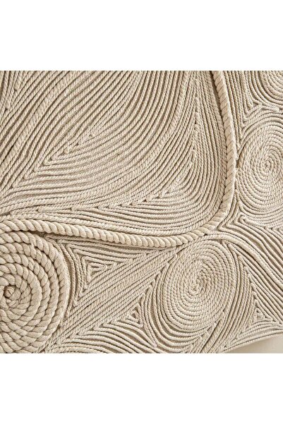 Chakra Round El Yapımı Tablo Natural