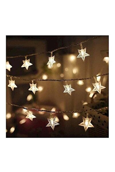 Raffine Christmas Trees Star String Lights Yellow 30feet