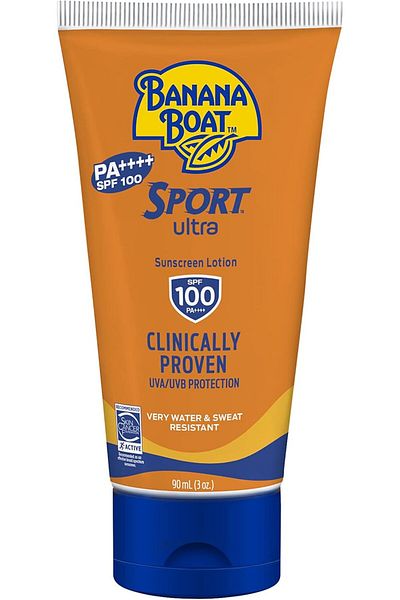 Banana Boat Sport Ultra Sunscreen Lotion-SPF100-UVA/UVB Protection-Clinically Proven