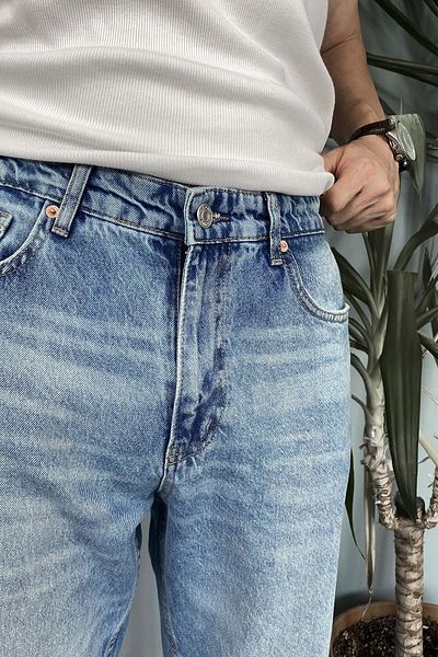 Alışveriş Sokağı Washed Jeans Regular Fit