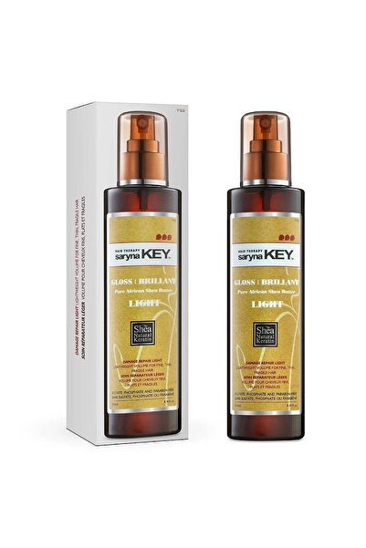Saryna Key Spray de stralucire pentru par fin cu unt de Shea - 250ml