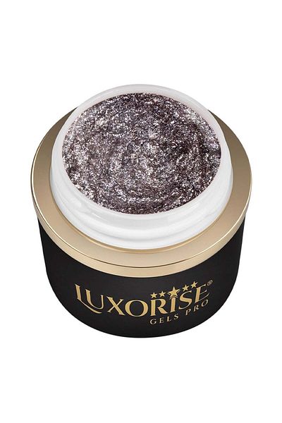 LUXORISE Gel Design 3D LUXORISE - Strălucire Regală, Strălucire Platinum 5ml
