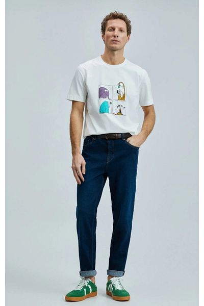 Lufian Μπλουζάκι Funky Round Neck 111020254
