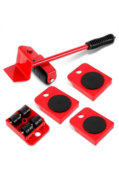 MARKQ Furniture Lifter With 4 Moving Sliders 4.13" X 3.15” Furniture Move Roller Tools For Washing