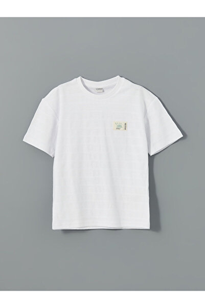 LC Waikiki Nova sezonska okrugla kragna majica za dečake - S5DV37Z4