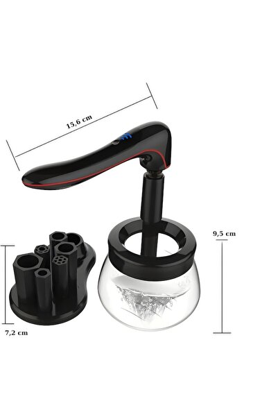 OEM Dispozitiv profesional de curățare și uscare cu perie, cu mâner ergonomic, wireless, încărcare USB, 3 viteze