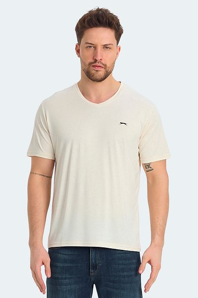 Slazenger KRAKKER Σετ 5 ανδρικών μπλουζών Σκούρο Γκρι - Ανοιχτό Πράσινο - Καφέ - Μπεζ - Ναυτικό Μπλε